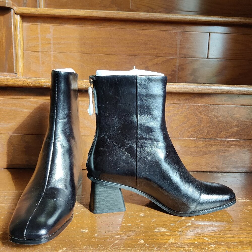 French style Leather boots
